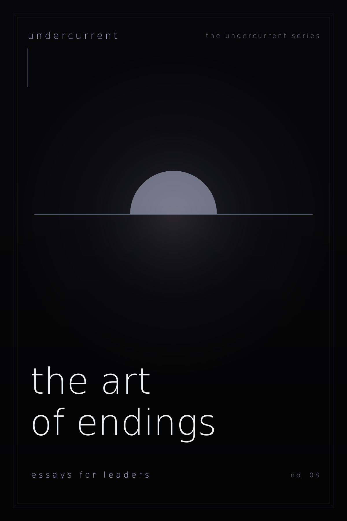 The Art of Endings